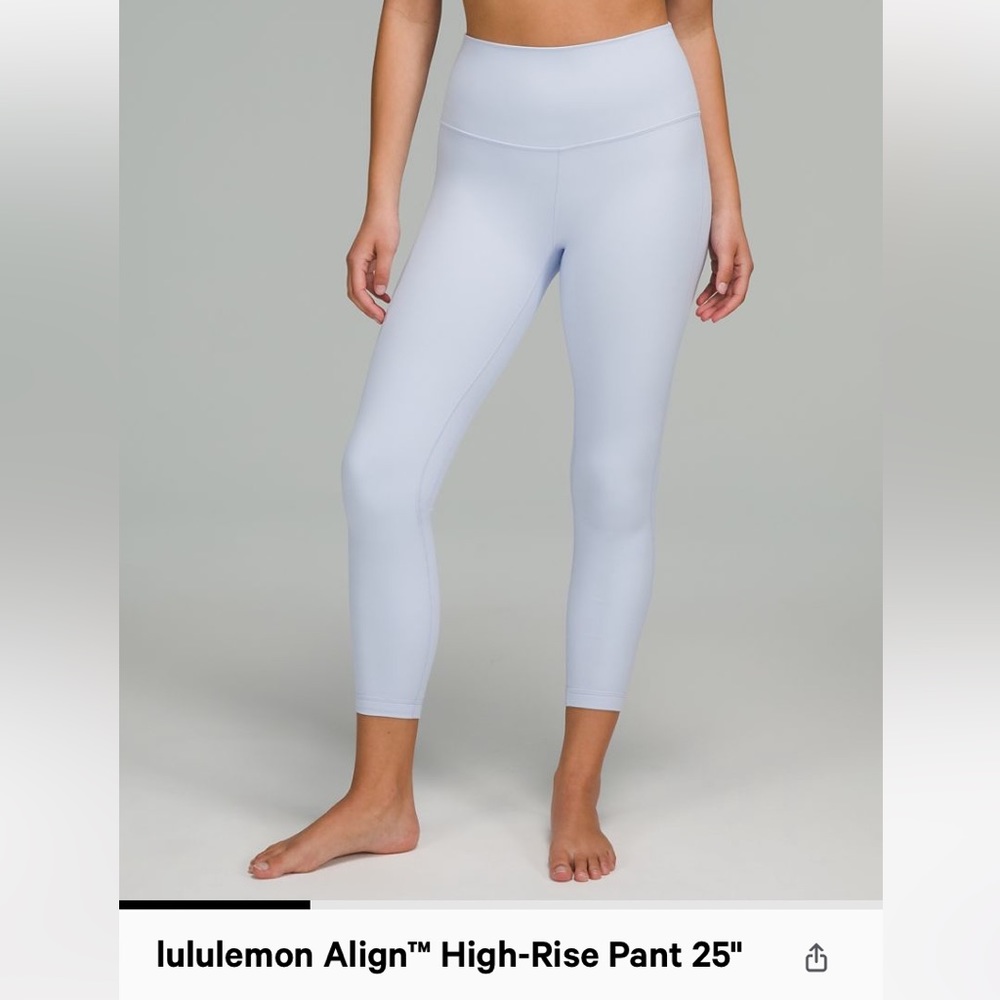 lululemon Align HighRise Pant 25”